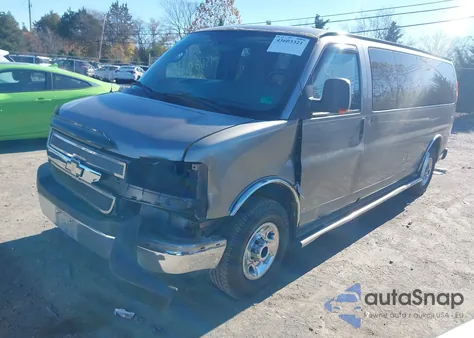 2007 Chevrolet Express Ls from USA, damaged, VIN 1GAHG39U871131910